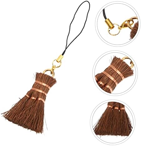 Mini Hand Broom with Ergonomic Handle for Tea Ceremony and Daily Cleaning