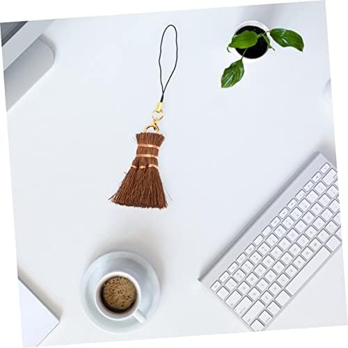 COOLHIYA Small Palm Fiber Dust Cleaning Broom