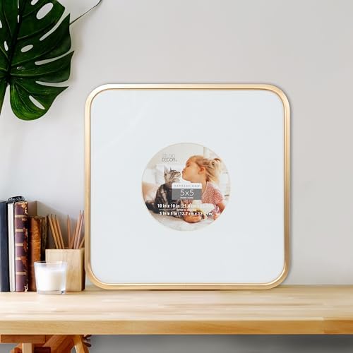 Studio Decor Gold Rounded 5x5 Frame 12 Pack