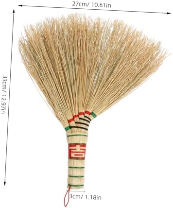 CALLARON Handwoven Mini Broom for Home Cleaning