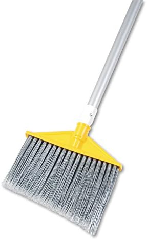 Rubbermaid 6385GRA Angled Broom - Gray Bristles