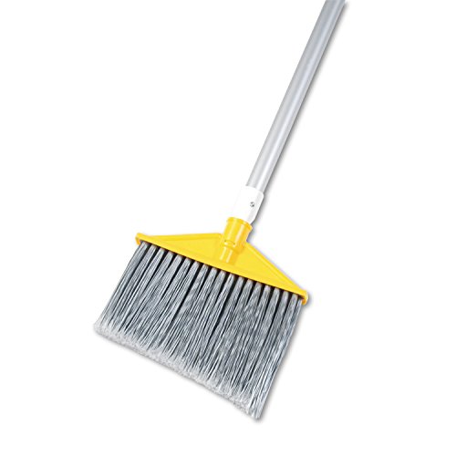 Rubbermaid Commercial 6385GRA Angle Broom with Durable Aluminum Handle