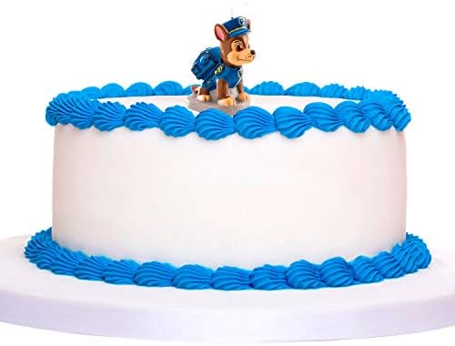 Dekora 346170 PAT PATROUILLE 3D Blue Candle Figurine 1