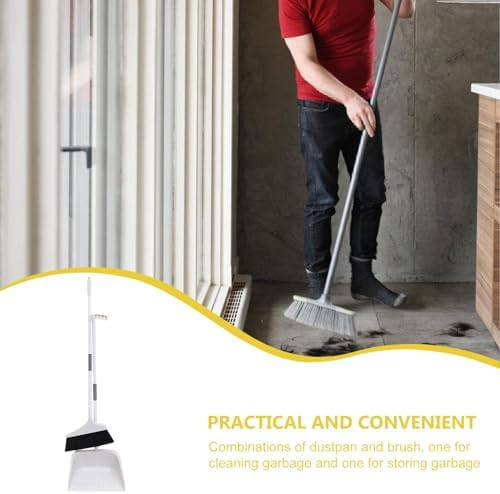Healifty 1 Set Broom and Dustpan Cleaning Tool