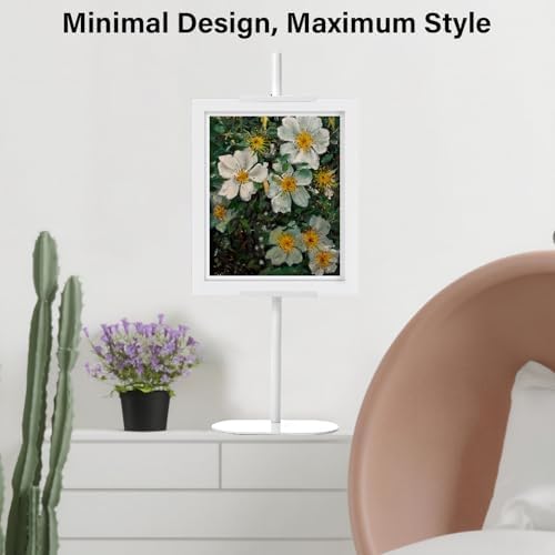 Ironlux Adjustable Tabletop Easel Stand - 28 Height Heavy Duty Metal Frame Holder