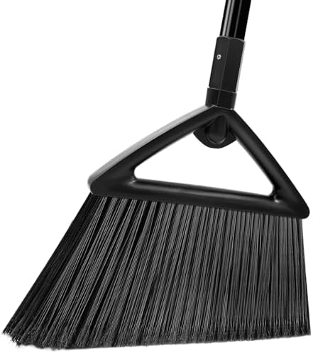 UPDNATRUE Heavy Duty Angle Broom for Indoor and Outdoor Use