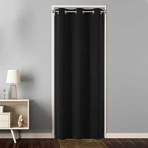 Joydeco Door Curtain for Closet Doors 78 Inches Long
