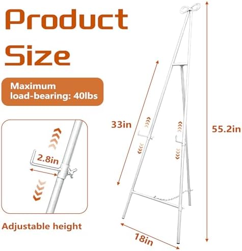 Montex Gold Metal Easels for Display