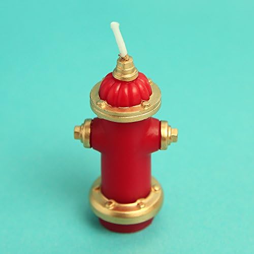 iLikePar Birthday Candle Fire Hydrant Cake Topper