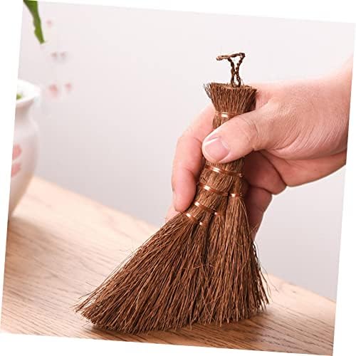 TOBBOMEY 1Pc Compact Hand Broom for Small Spaces