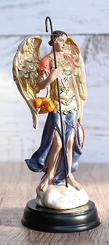 Ebros Archangel Raphael Figurine 525 Inch Healing Angel Sculpture