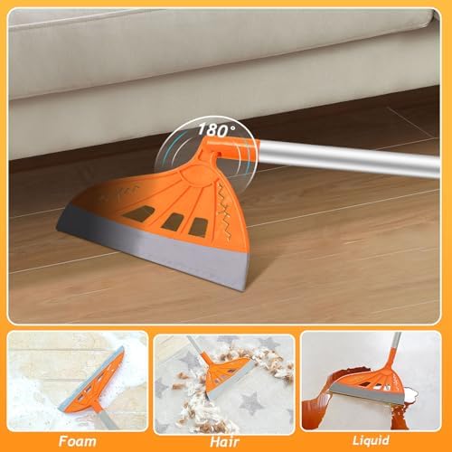 BURFERLY Magic Air Broom Sweeper Orange