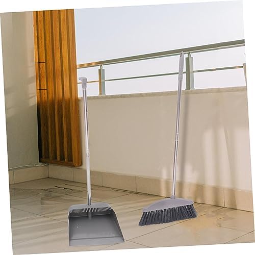 Ipetboom Long Handle Dustpan Broom Set