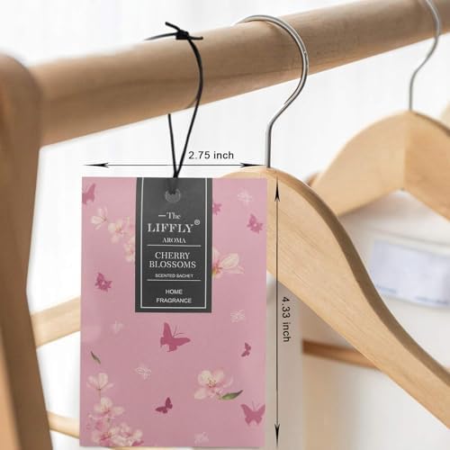 LIFFLY 14-Pack Scented Sachets for Home and Closets