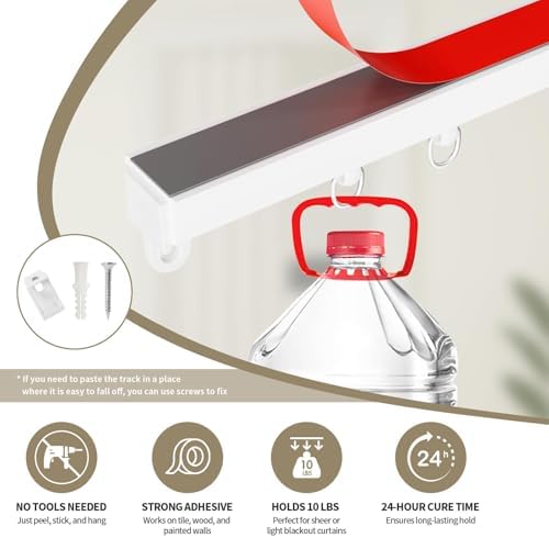 RINHARTEX Blackout Accordion Curtain Set