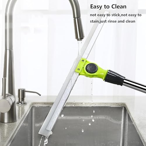 Silicone Brooms for Floor Cleaning with 50x130cm Long Handle