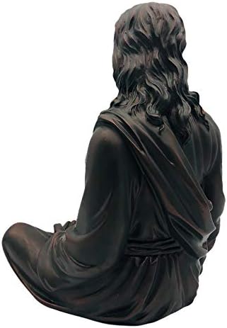 The Peace of Christ 10 Bronze Statue - Meditation Decor