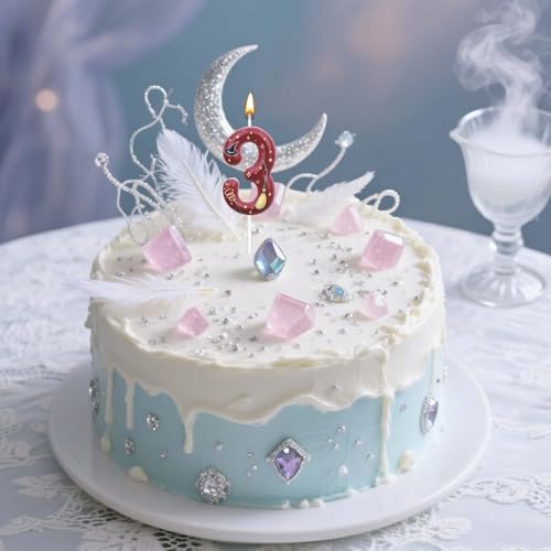 Magical Wizard Birthday Candle Set of 3