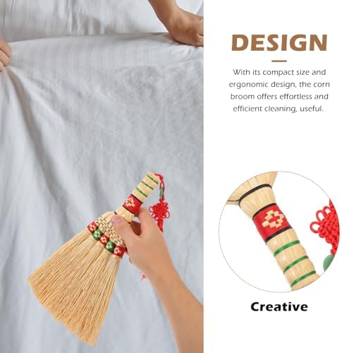 Zerodeko Handmade Chinese Style Corn Broom for Cleaning 1