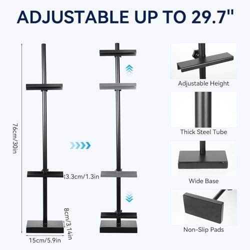 Tucnoeu Adjustable Metal Easel for Art and Photos
