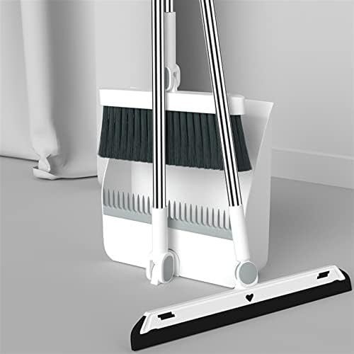 DDGURDH Foldable Hand Broom Set with Extendable Broomstick and Dustpan