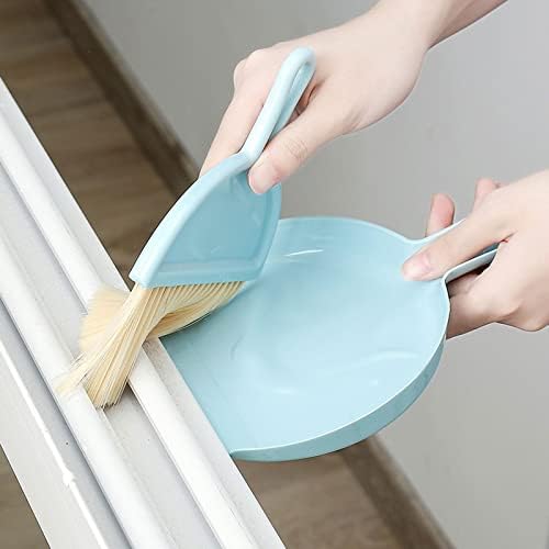 DDGURDH Hand Broom Set Dustpan Cleaning Brush for Hardwood Floors