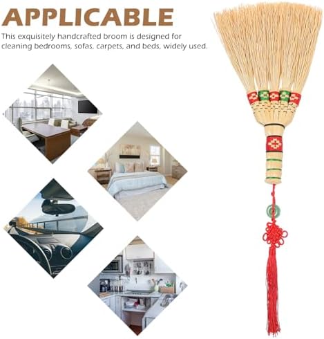 Zerodeko Handmade Chinese Style Corn Broom for Cleaning 1