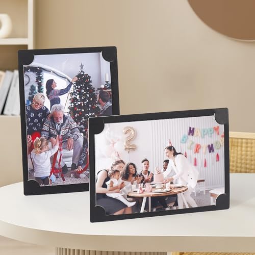 HOTUO 4x6 Paper Frames Set of 10 with Easel 1