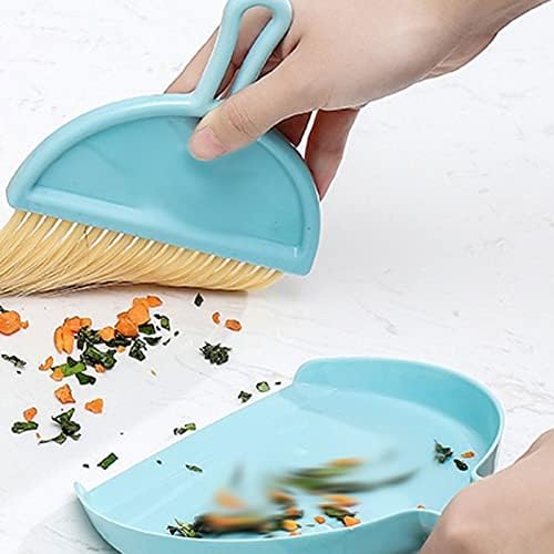 DDGURDH Hand Broom Set Dustpan Cleaning Brush for Hardwood Floors