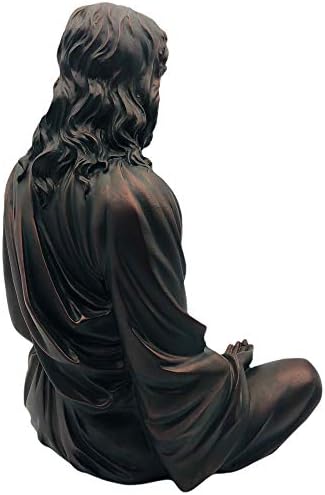 The Peace of Christ 10 Bronze Statue - Meditation Decor