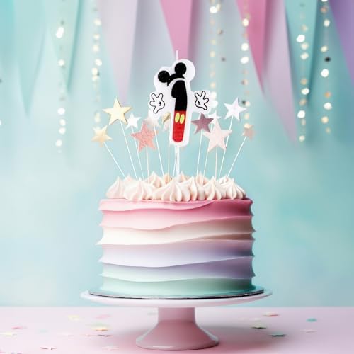 Mouse 1st Birthday Candle Decor Set 1