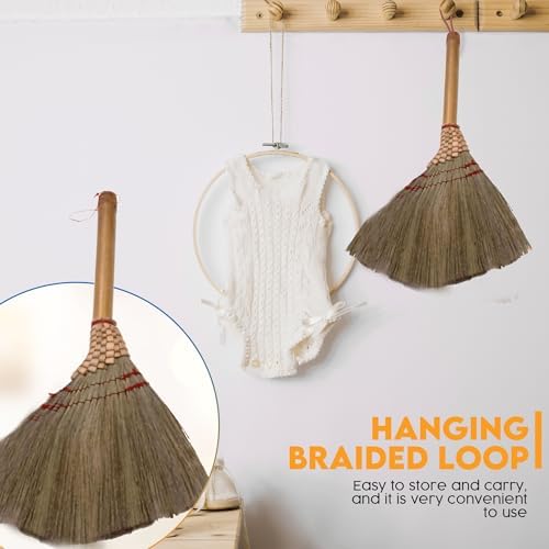 13 Inch Handmade Duster Brush Broom - Eco-Friendly and Versatile