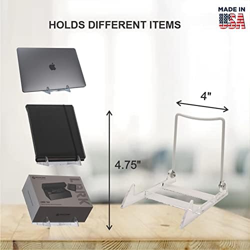 KINGDOM SOLUTIONS 12-Pack Adjustable Acrylic Easels 1