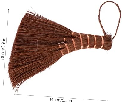 TOBBOMEY 1Pc Compact Hand Broom for Small Spaces