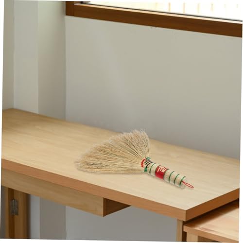 CALLARON Handwoven Mini Broom for Home Cleaning