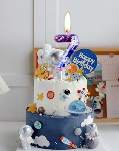iNINGER Birthday Candles with Space Themes 1