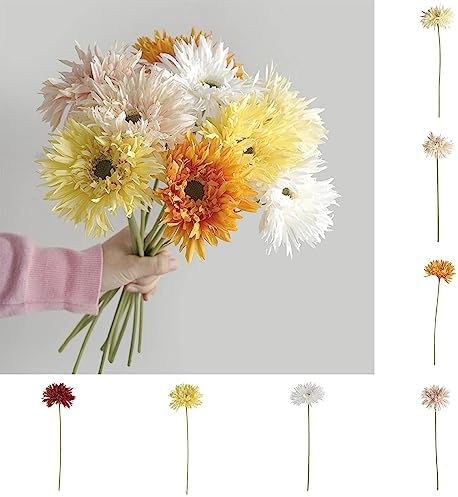 Fake Daisy Artificial Flowers for Outdoor Decor 1