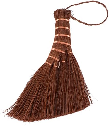 2pcs Compact Natural Palm Broom for Efficient Cleaning