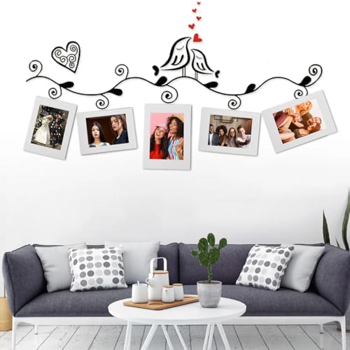 Oungy 100 Pack 4x6 Inch Paper Picture Frames with Stand