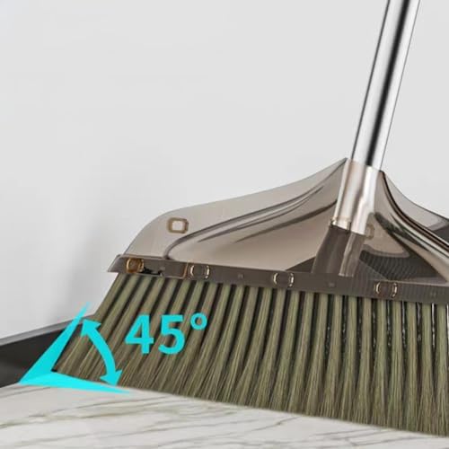 Healifty 1 Set Broom and Dustpan Cleaning Kit
