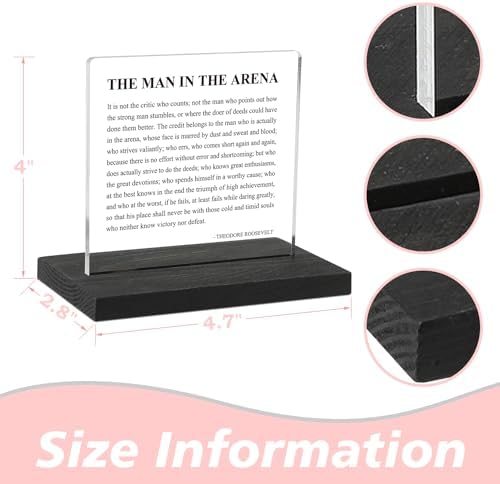 CINRLLA Inspirational Office Decor Sign DSF80