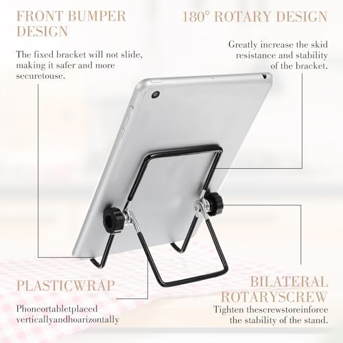 12 Pack Adjustable Book Easel Stand Set