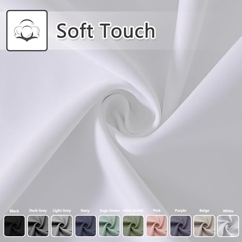 AOSKY Door Curtains Light Blocking Privacy Drapes 25x80