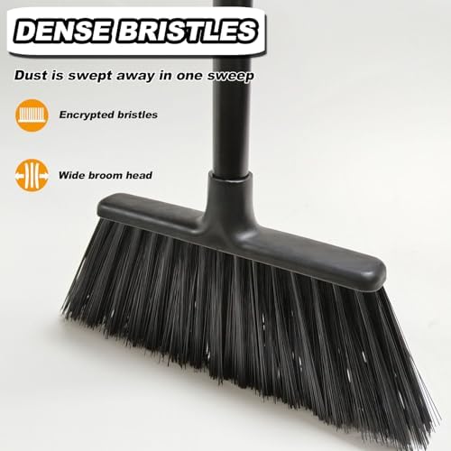 Xifando 54 Inch Adjustable Metal Handle Broom 1
