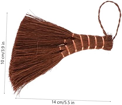 WOFASHPURET 1pc Lightweight Natural Palm Broom
