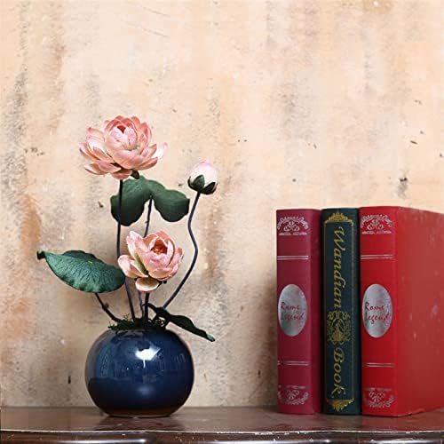 Artificial Flowers Bouquet Zen Lotus Living Room Decoration