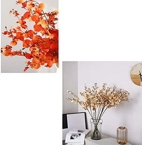 Artificial Dancing Orchid with Bottle High-end Silk Flower Decoration
