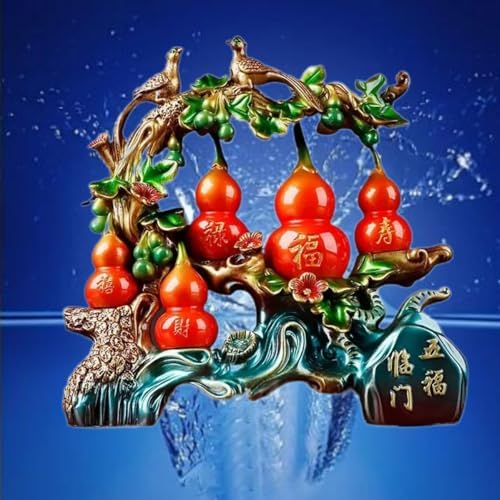 Chinese Feng Shui Resin Wealth Statue - 73cm