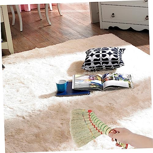 Minkissy 1pc Compact Sorghum Bed Broom Multi-Purpose Cleaning Tool