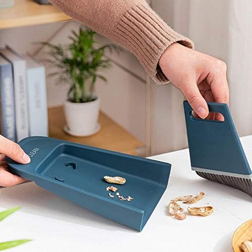 Mini Hand Broom Dustpan Set for Desk and Floor Cleaning